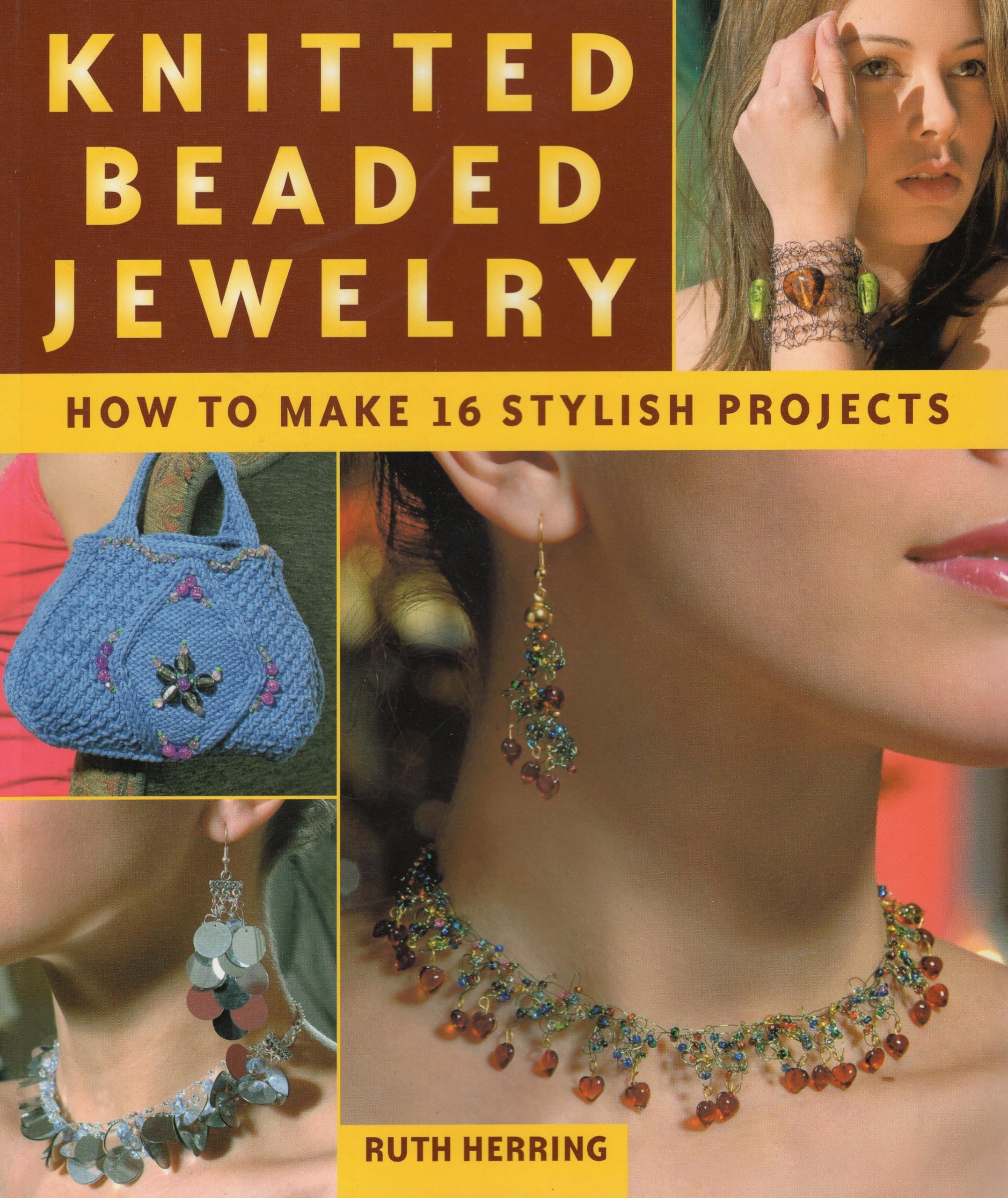 Knitted Beaded Jewelry: How To Make 16 Stylish Projects,Used