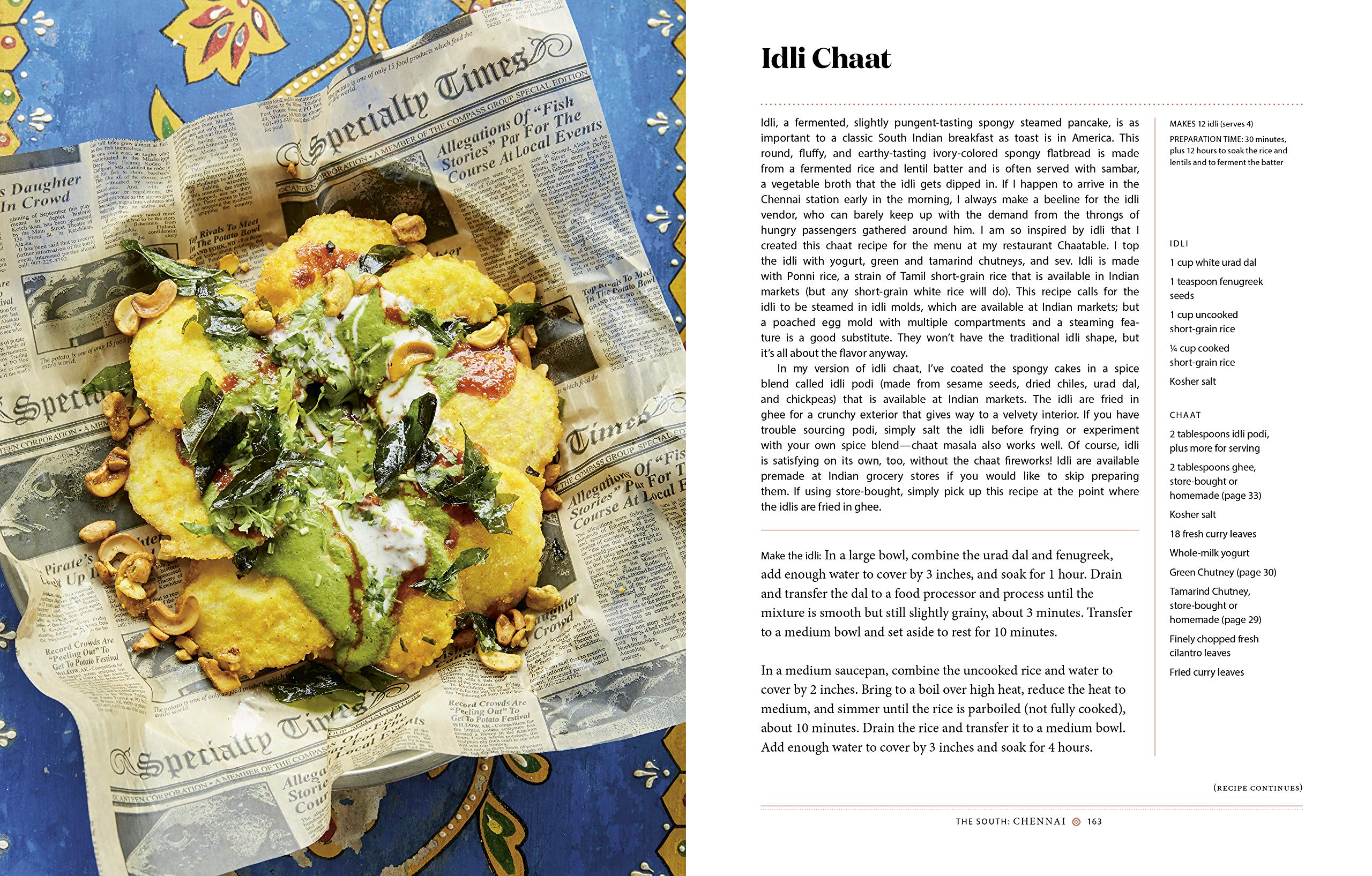 Chaat: Recipes From The Kitchens, Markets, And Railways Of India: A Cookbook