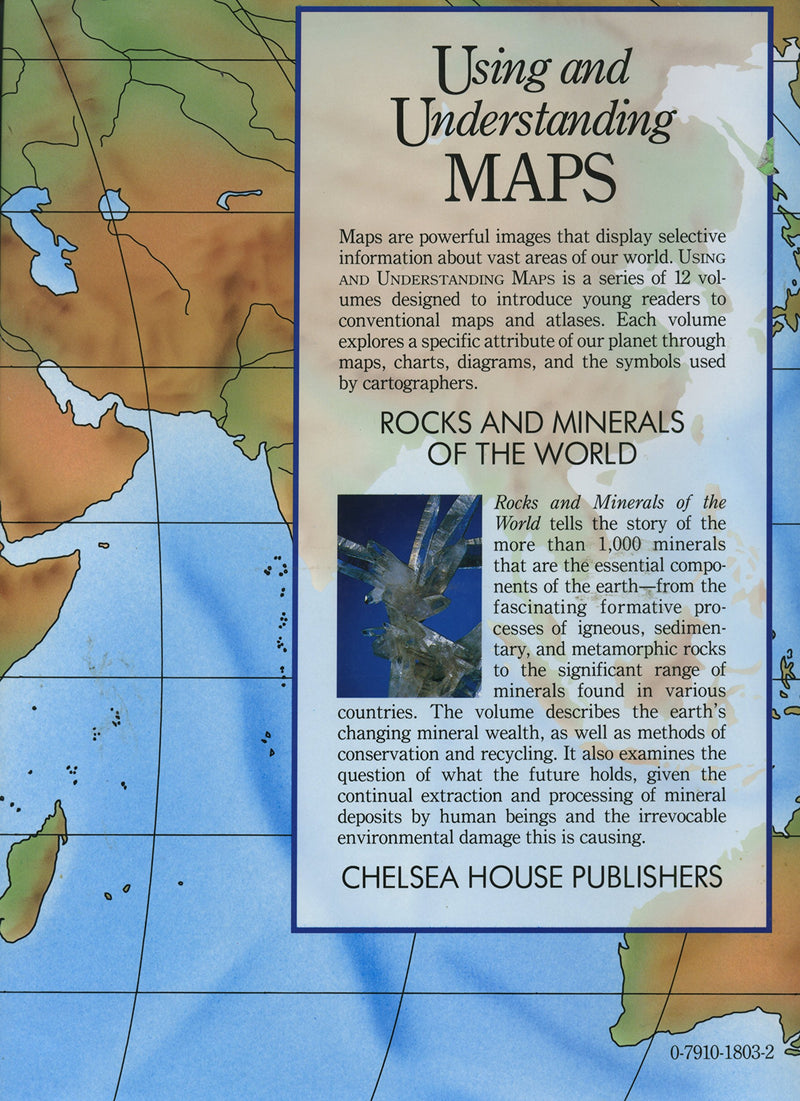 Rocks and Minerals of the World (Using and Understanding Maps),Used