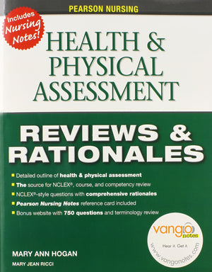 Pearson Reviews & Rationales: Health & Physical Assessment (Prentice Hall Nursing Reviews & Rationales),Used