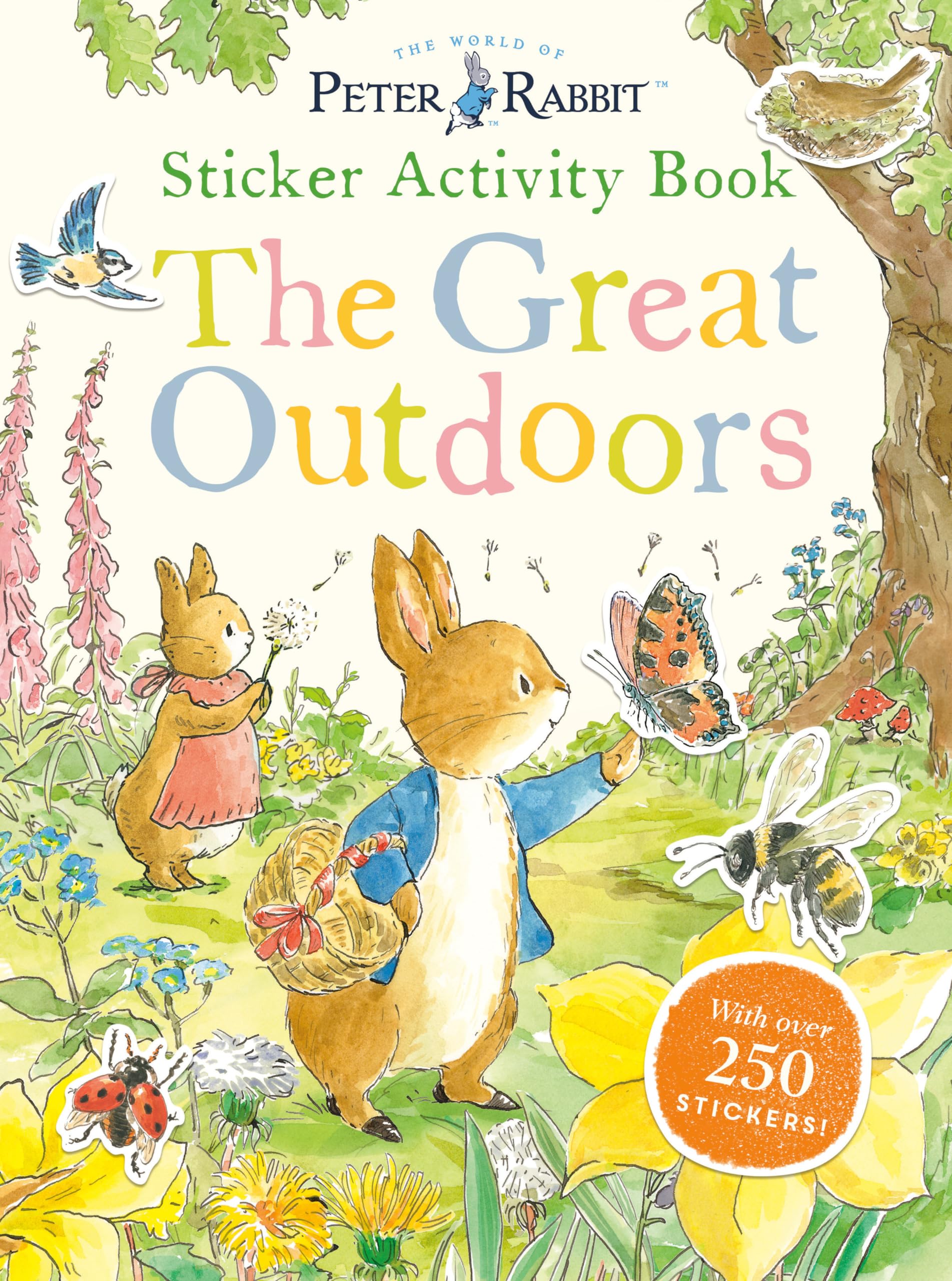The Great Outdoors Sticker Activity Book: With Over 250 Stickers (Peter Rabbit),New
