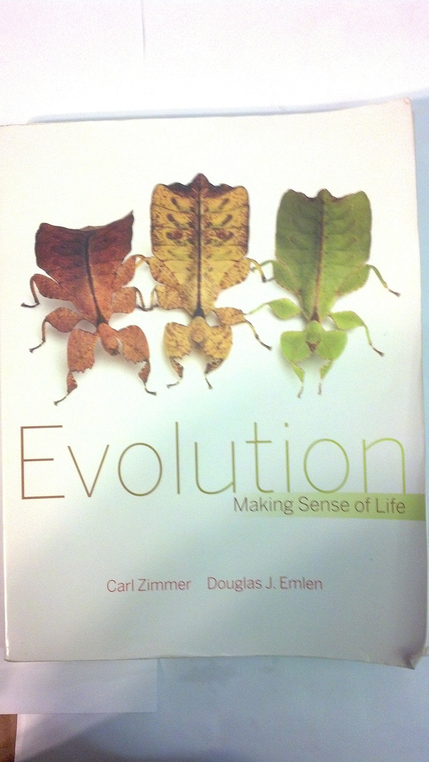 Evolution: Making Sense of Life,Used