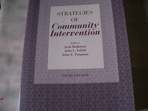 Strategies Of Community Intervention: Macro Practice,Used