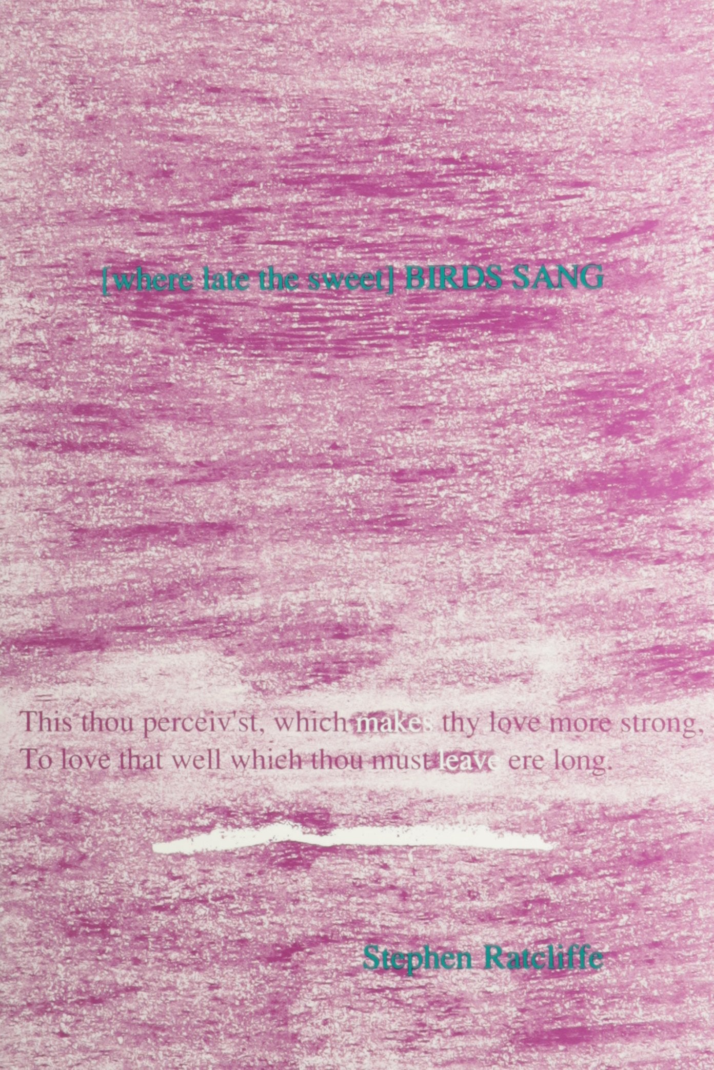 [where late the sweet] BIRDS SANG,Used