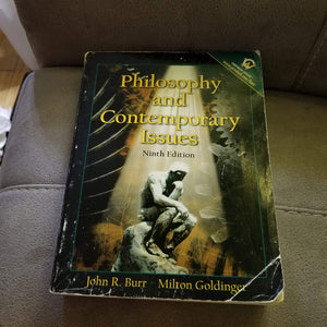 Philosophy and Contemporary Issues,New