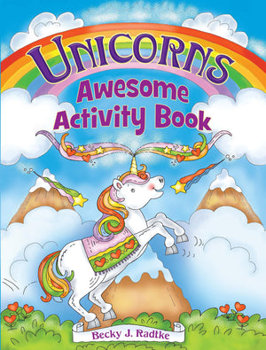 Unicorns Awesome Activity Book (Dover Kids Activity Books: Fantasy),Used
