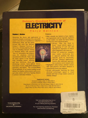 Delmars Standard Textbook of Electricity, 3E,New