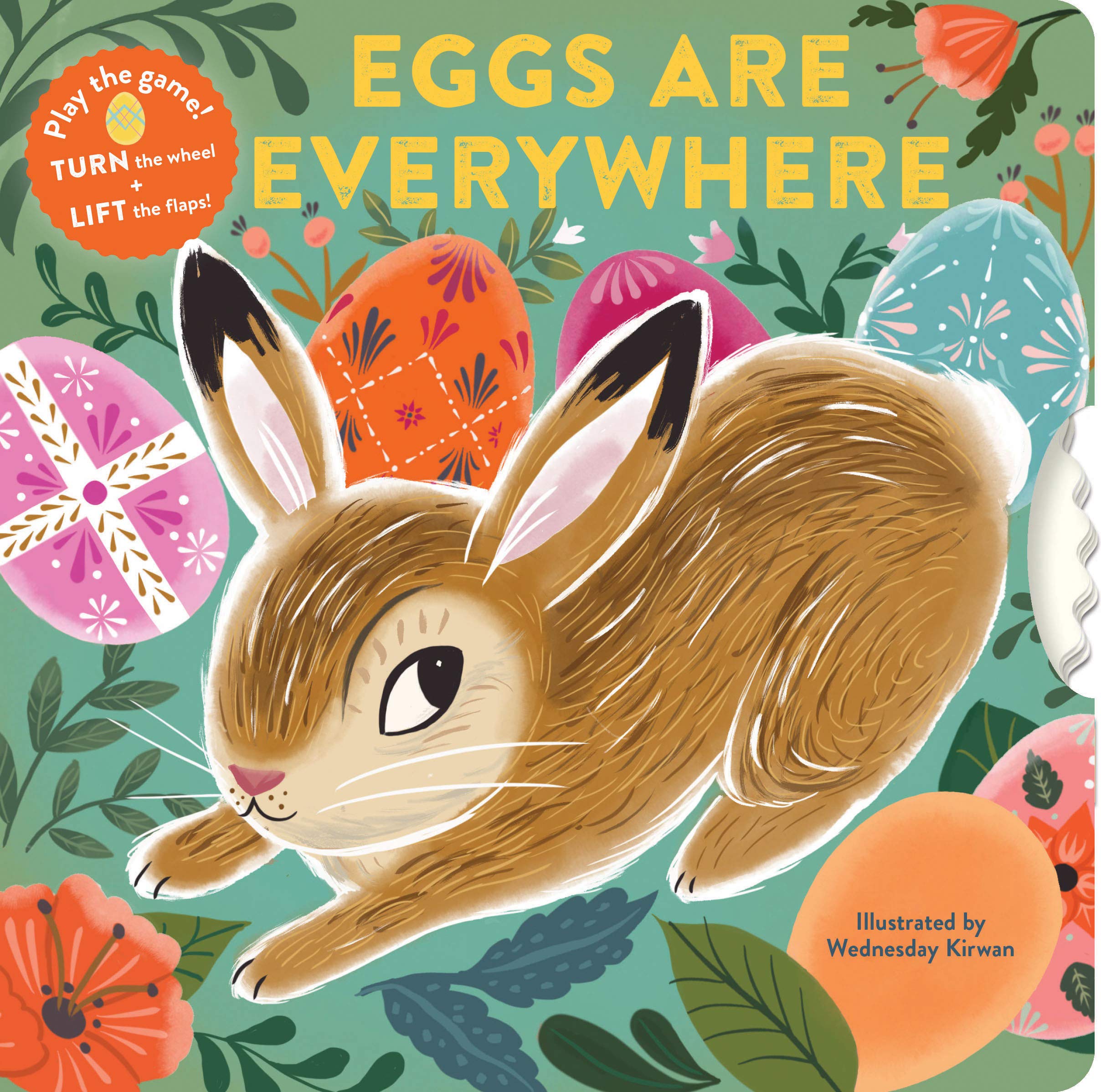 Eggs Are Everywhere: (Baby'S First Easter Board Book, Easter Egg Hunt Book, Lift The Flap Book For Easter Basket)