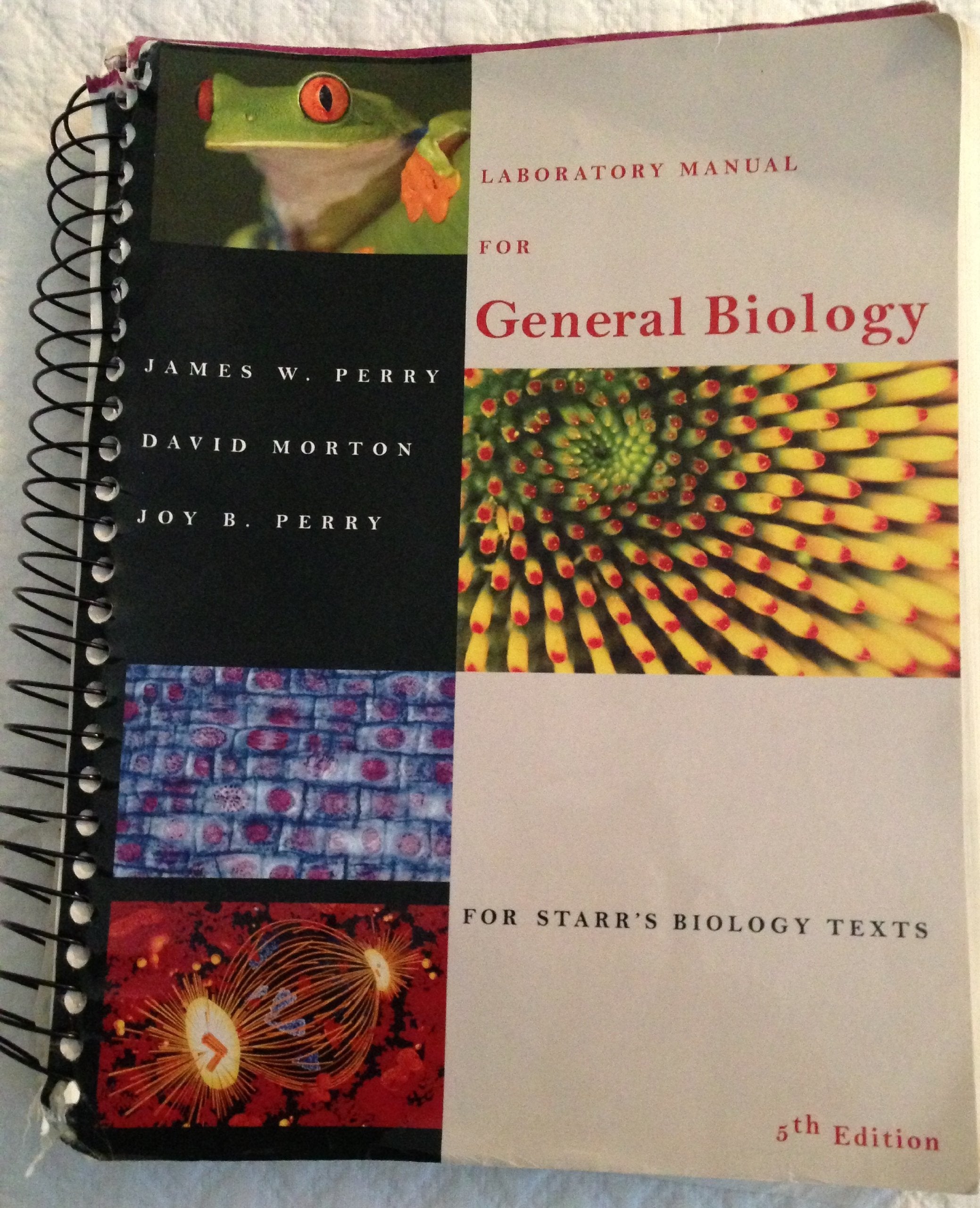Laboratory Manual for General Biology,Used