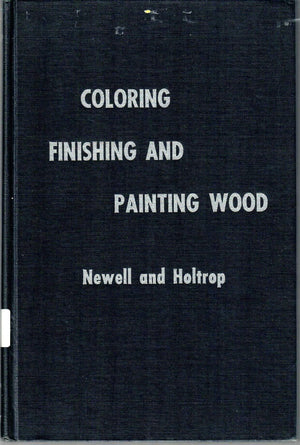 Coloring, finishing, and painting wood,,Used