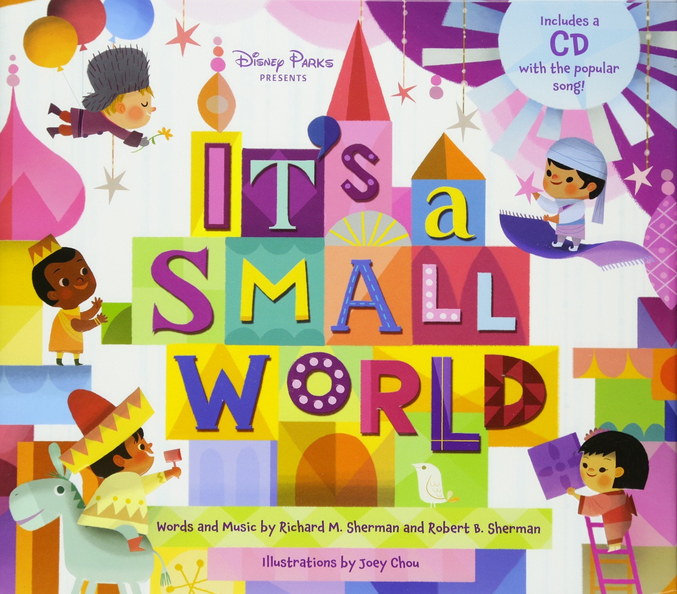 Disney Press It's A Small World Book - Model 9781423146896, Disney Parks Edition