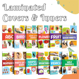 ChildrenS Educational Book Collection : My First Picture Book Collection For Early Learning Learning Book For Preschoolers, Educational Picture Books For Toddlers With 12 Topics