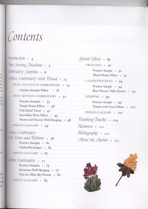Creative Machine Stitching: Special Effects for Quilts and More,Used