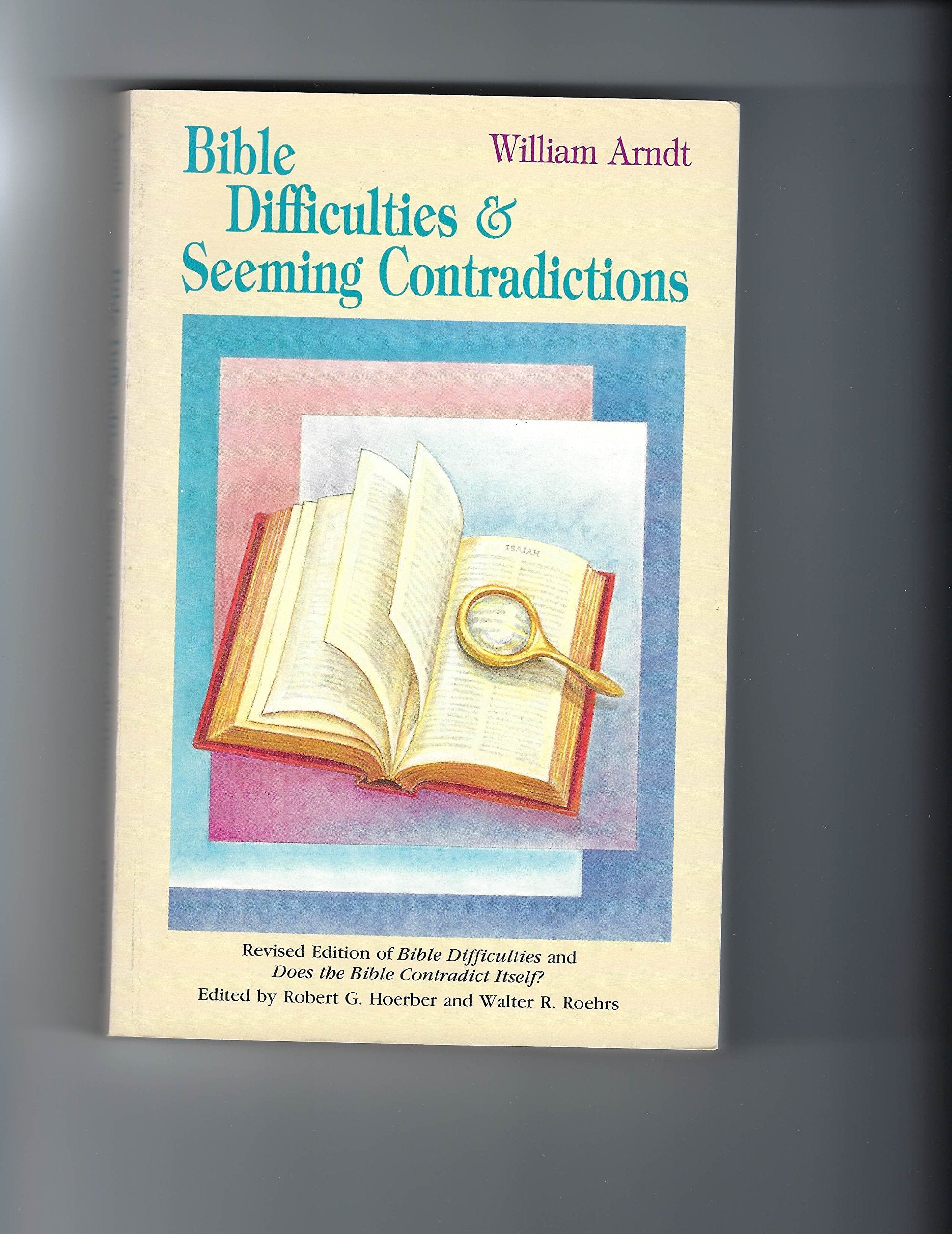 Bible Difficulties And Seeming Contradictions,New