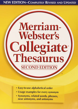 MerriamWebster's Collegiate Thesaurus,Used