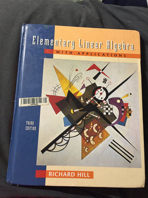 Elementary Linear Algebra With Applications. Third Edition,New