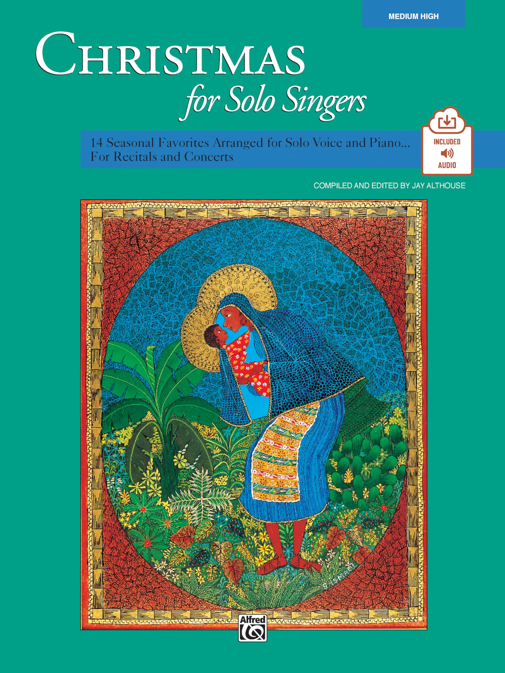 Christmas for Solo Singers: Medium High Voice, Book & Online Audio,Used