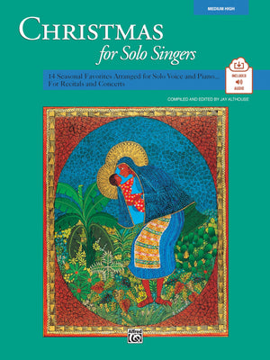 Christmas for Solo Singers: Medium High Voice, Book & Online Audio,Used