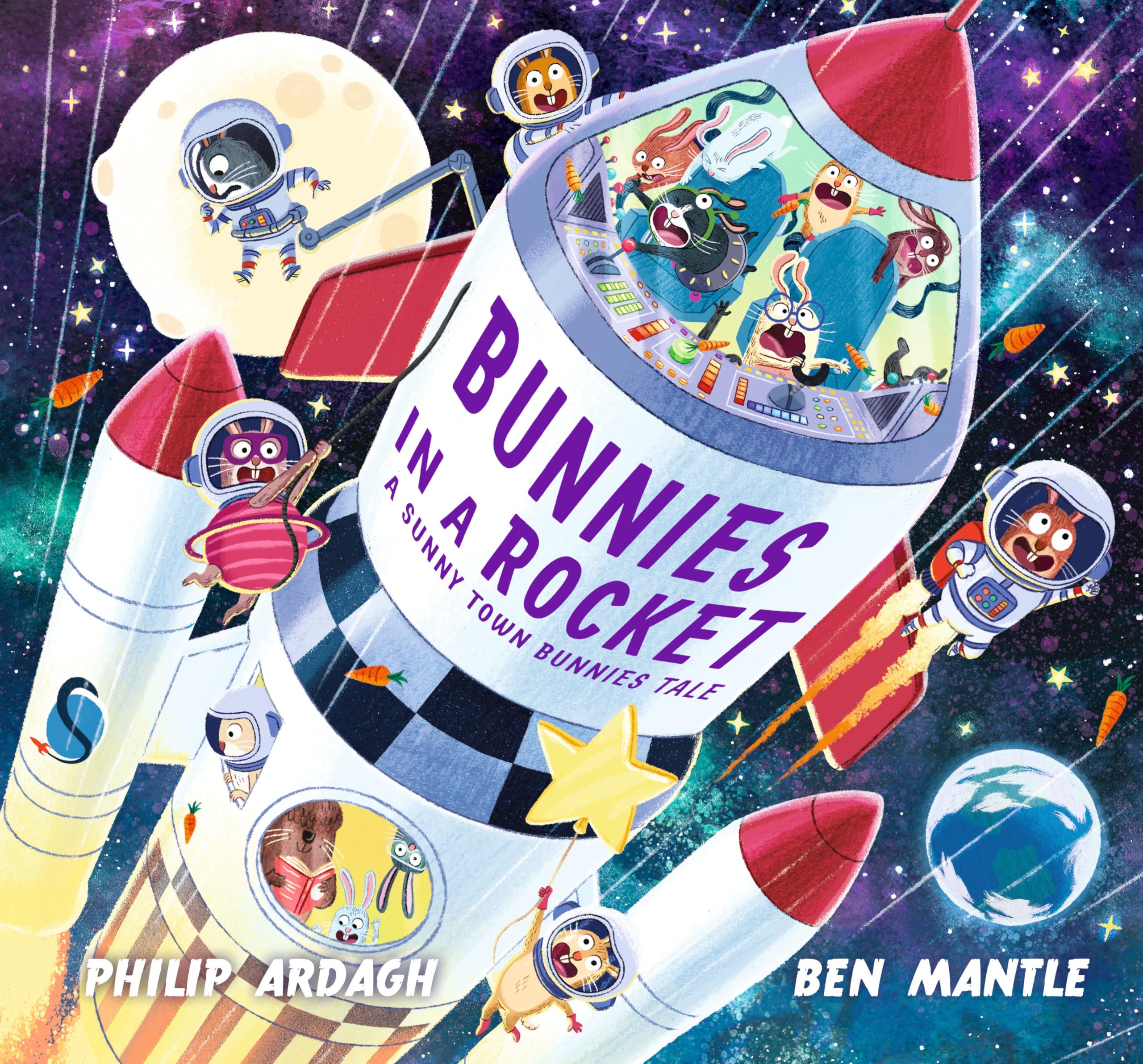 Bunnies In A Rocket (Sunny Town Bunnies)