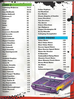 Disney Pixar Cars: Character Encyclopedia,Used