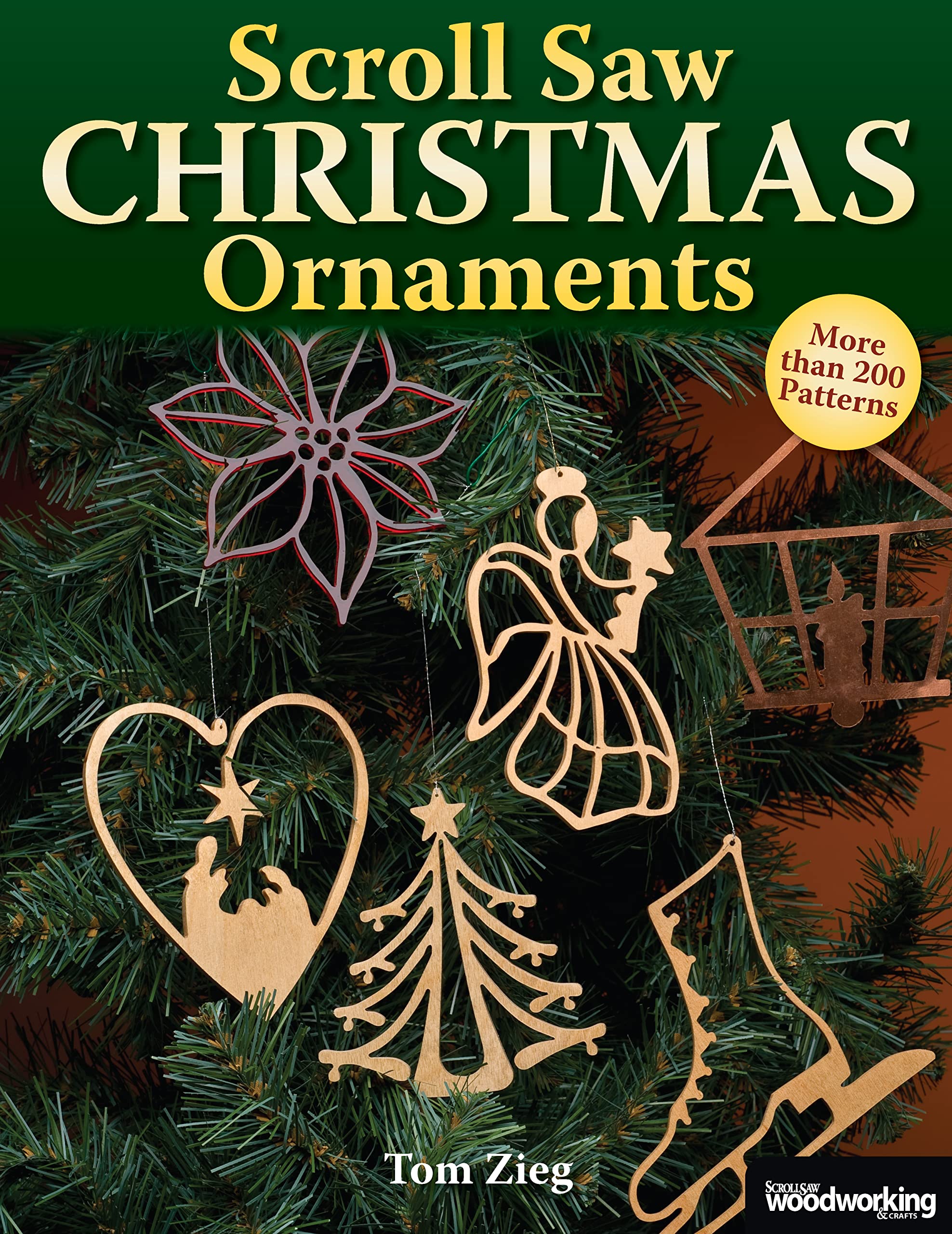 Scroll Saw Christmas Ornaments: More Than 200 Patterns (Fox Chapel Publishing) FullSize Drawings of Religious & Traditional Des,Used