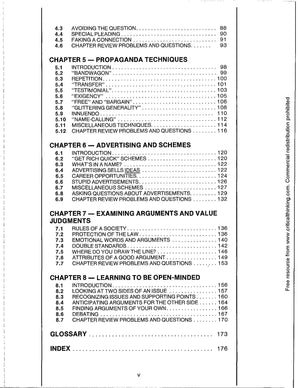 Critical Thinking Book One  Problem Solving, Reasoning, Logic, And Arguments (Grades 712+),New
