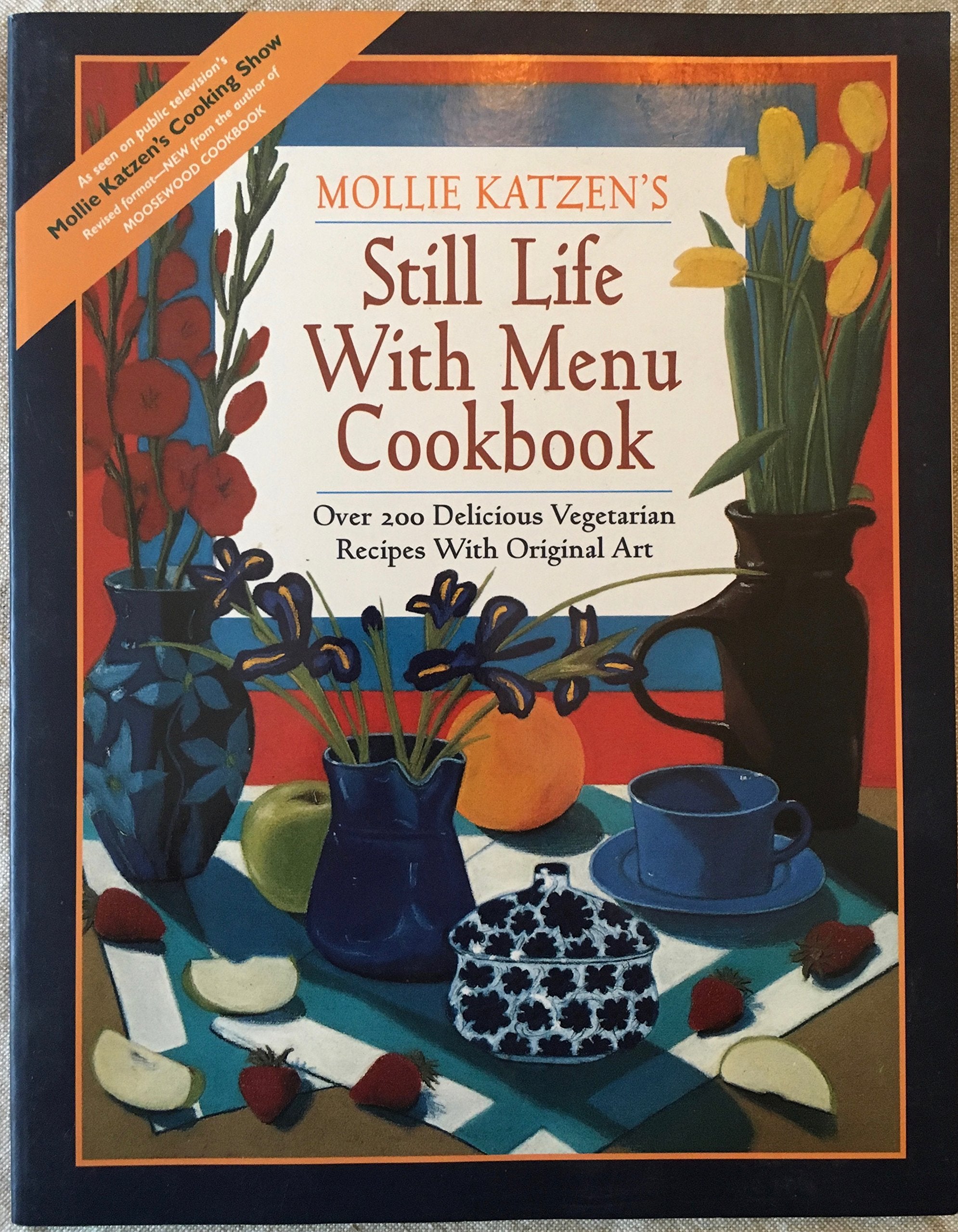 Still Life With Menu Cookbook-used
