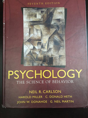 Psychology: The Science of Behavior (7th Edition),Used