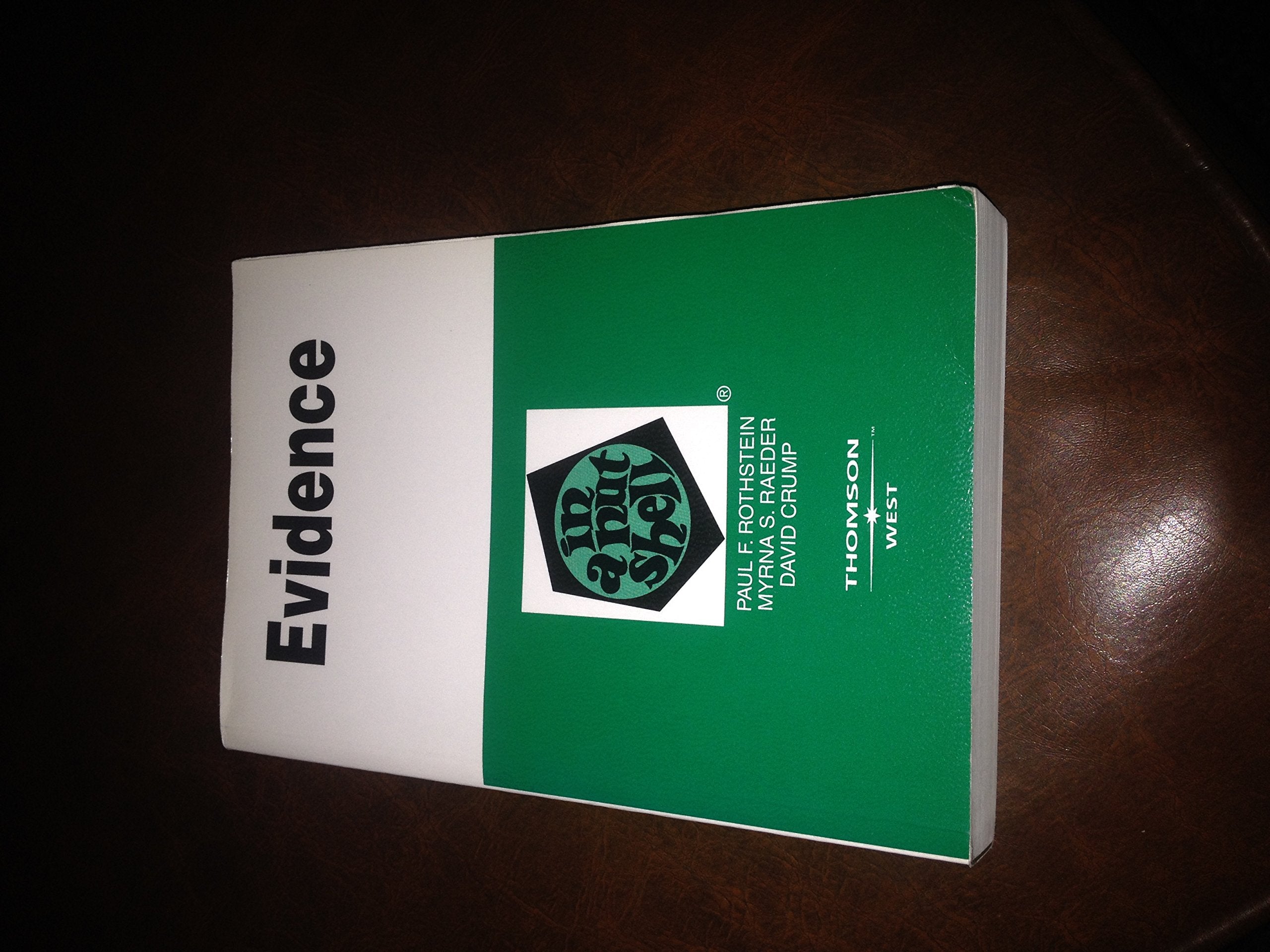 Evidence In A Nutshell (Nutshell Series),Used
