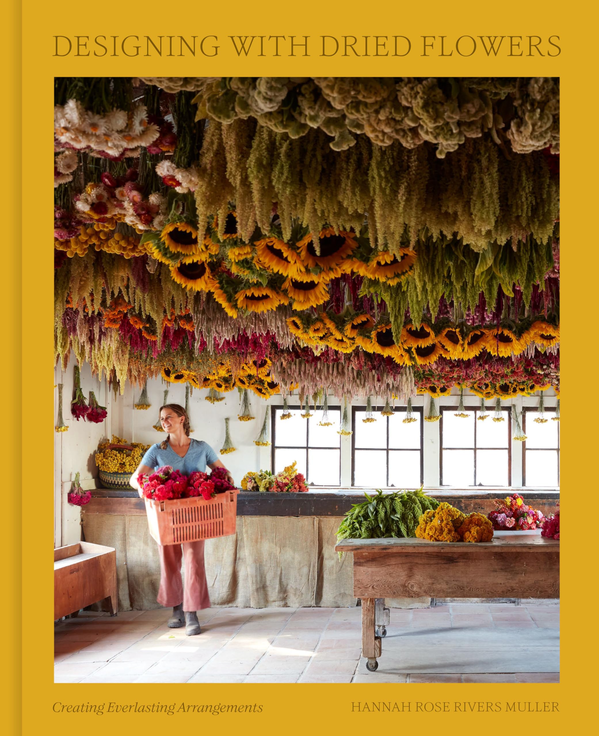 Designing With Dried Flowers: Creating Everlasting Arrangements,New