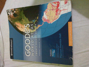 Goodes World Atlas (22Nd Edition),New