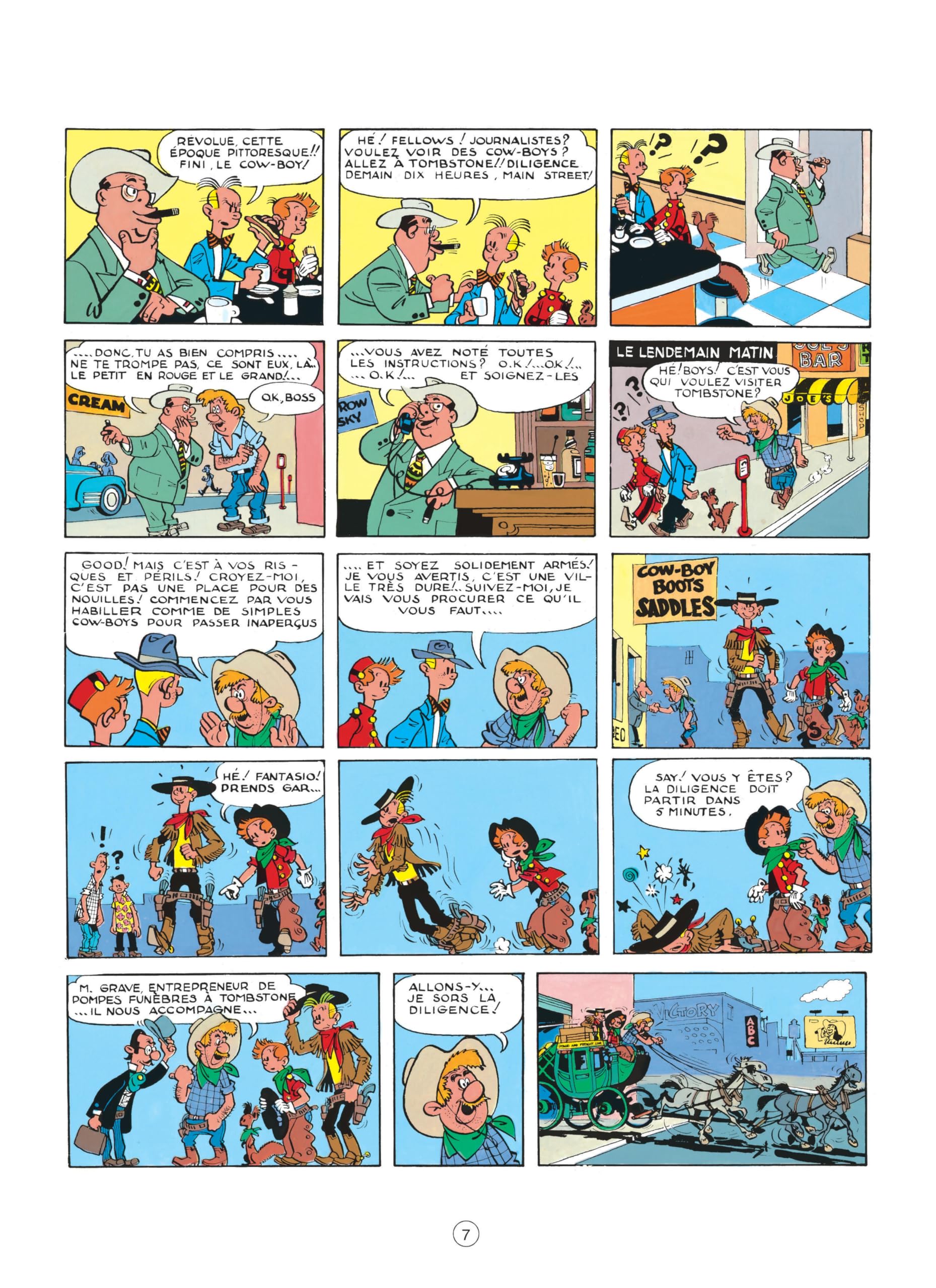 Spirou et Fantasio  Tome 3  Les Chapeaux noirs (SPIROU ET FANTASIO (3)) (French Edition),Used