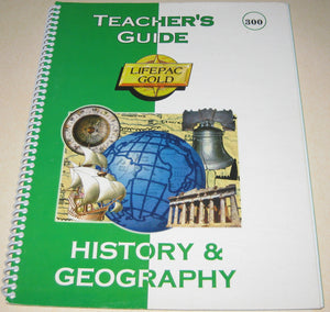 Lifepac History & Geography Grade 3,Used