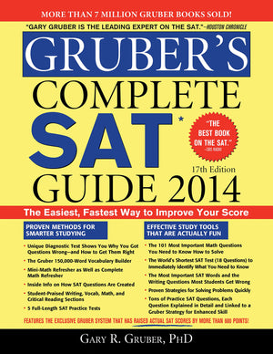 Gruber's Complete SAT Guide 2014,Used