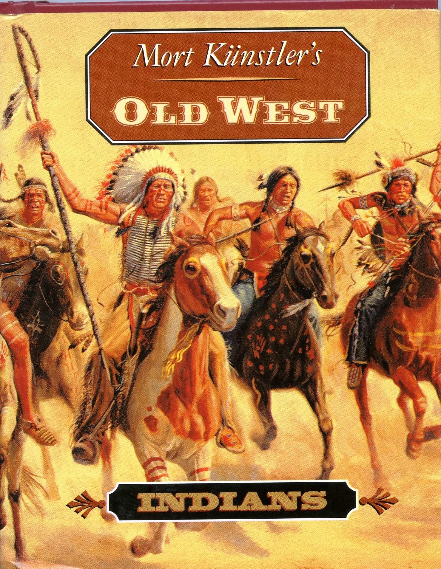 Mort Kunstler's Old West: Indians,Used