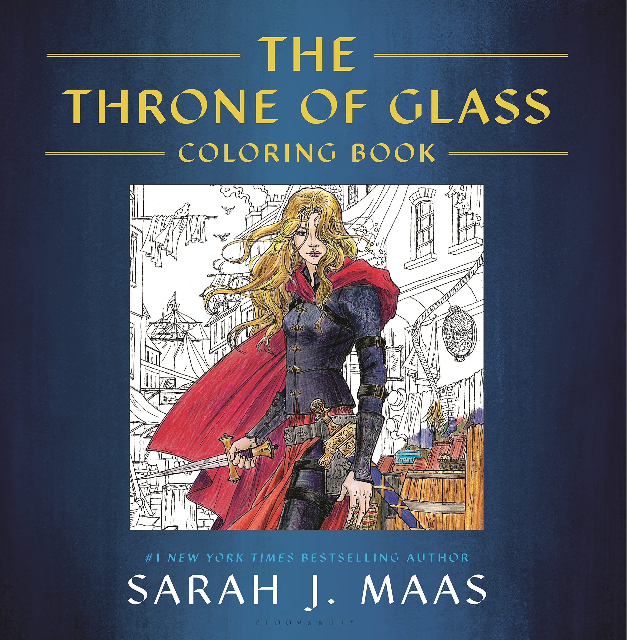 The Throne of Glass Coloring Book,Used