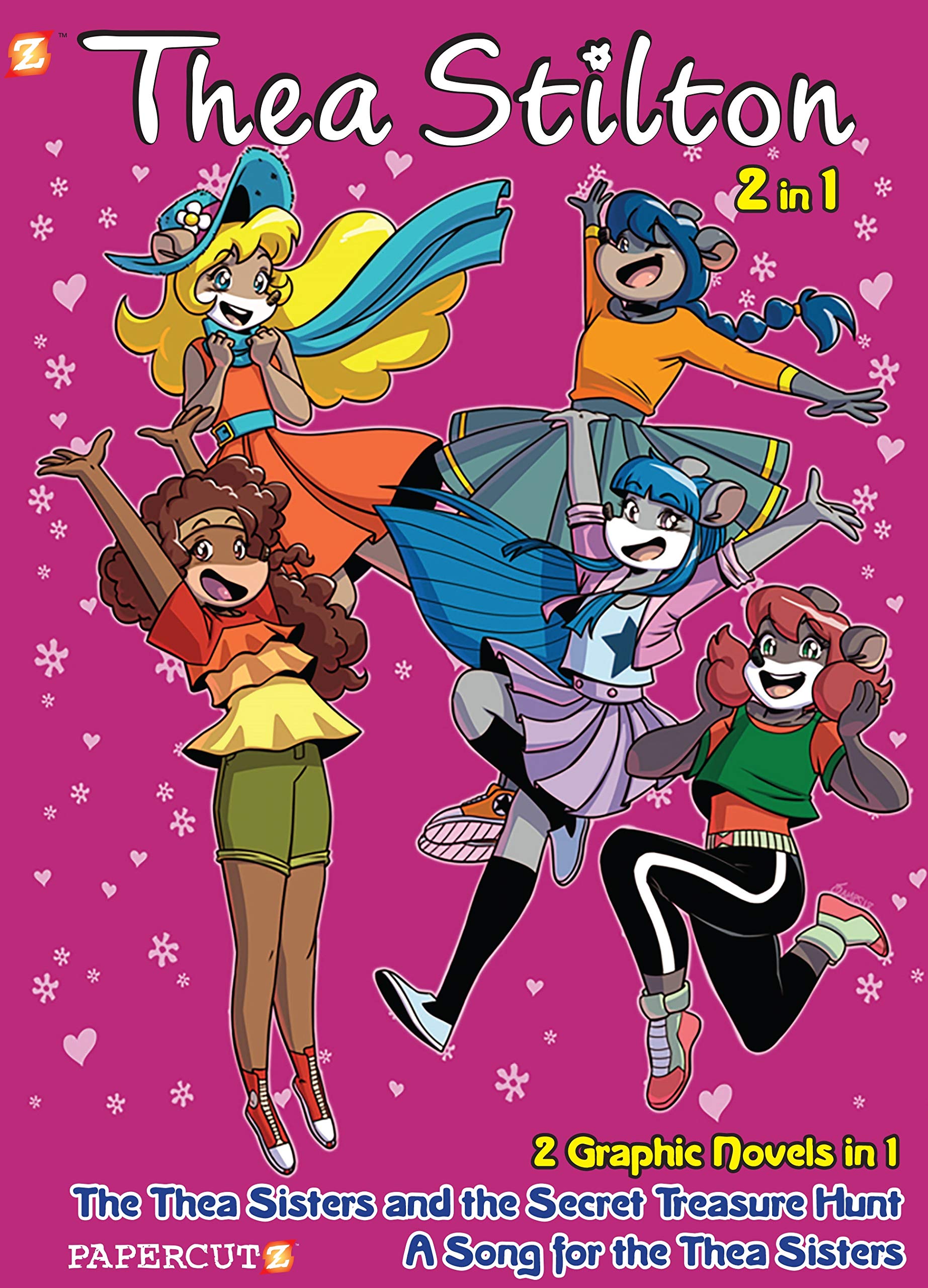 Thea Stilton 2In1: A Song For The Thea Sisters And The Thea Sisters And The Secret Treasure Hunt (Thea Stilton Graphic Novels)
