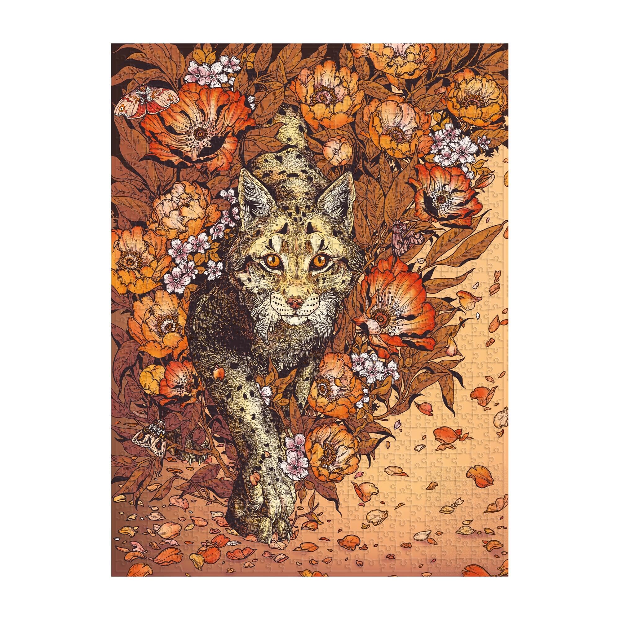 Paperblanks | Lynx Rising | Erica Williams Art | Jigsaw Puzzle | 500 Pieces