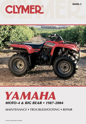 Yamaha Moto4 & Big Bear 19872004 (CLYMER MOTORCYCLE REPAIR),Used