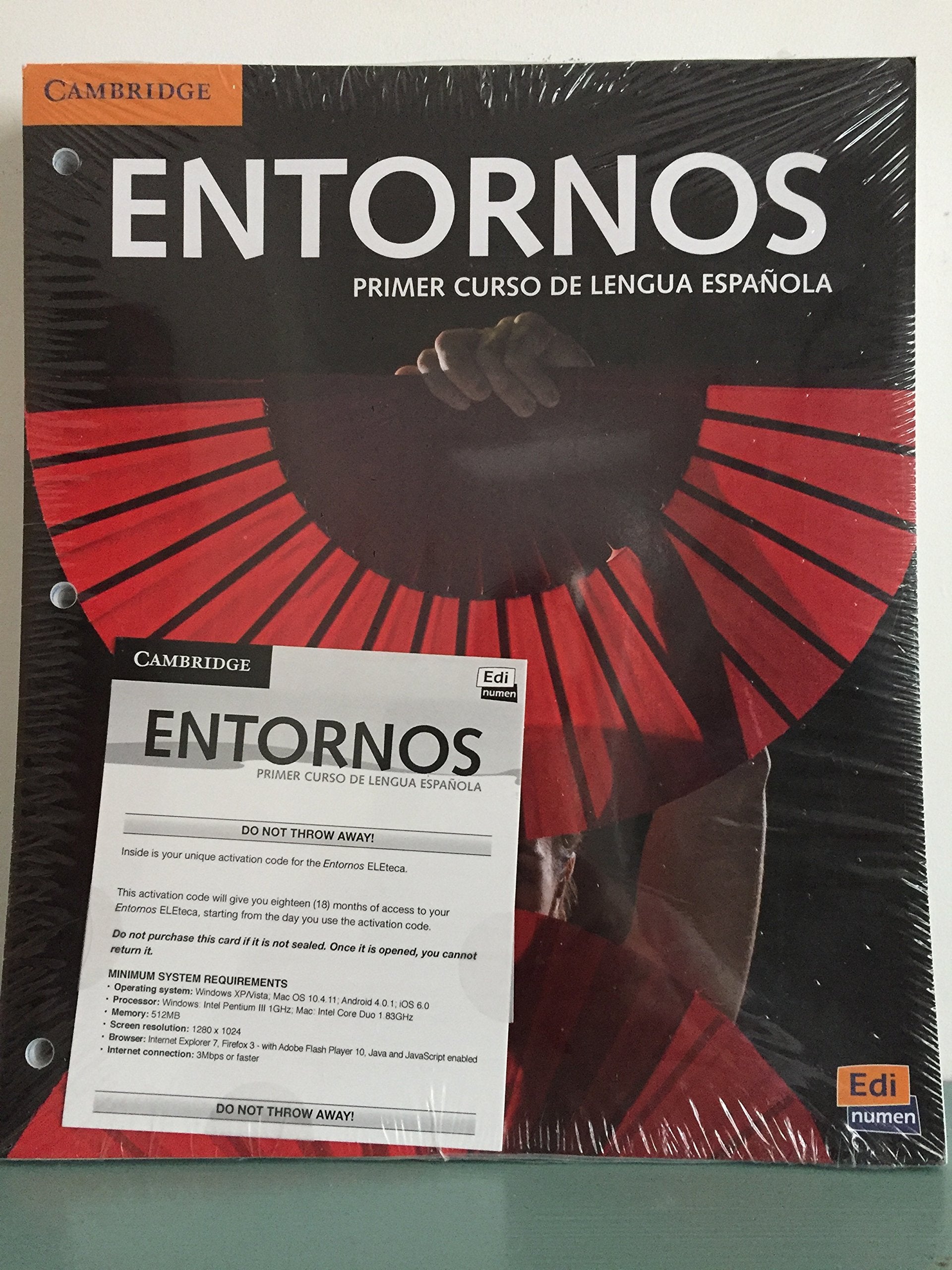 Entornos Beginning Loose Leaf Student's Book plus ELEteca Access (Spanish Edition),Used