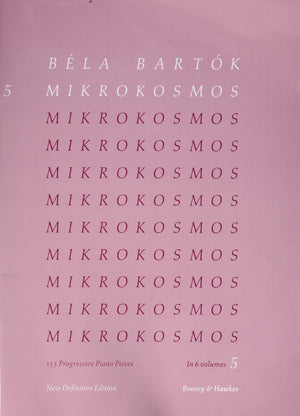 Mikrokosmos Volume 5 (Pink),Used