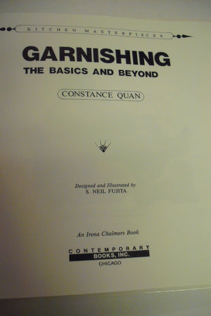 Garnishing: The Basics and Beyond,New