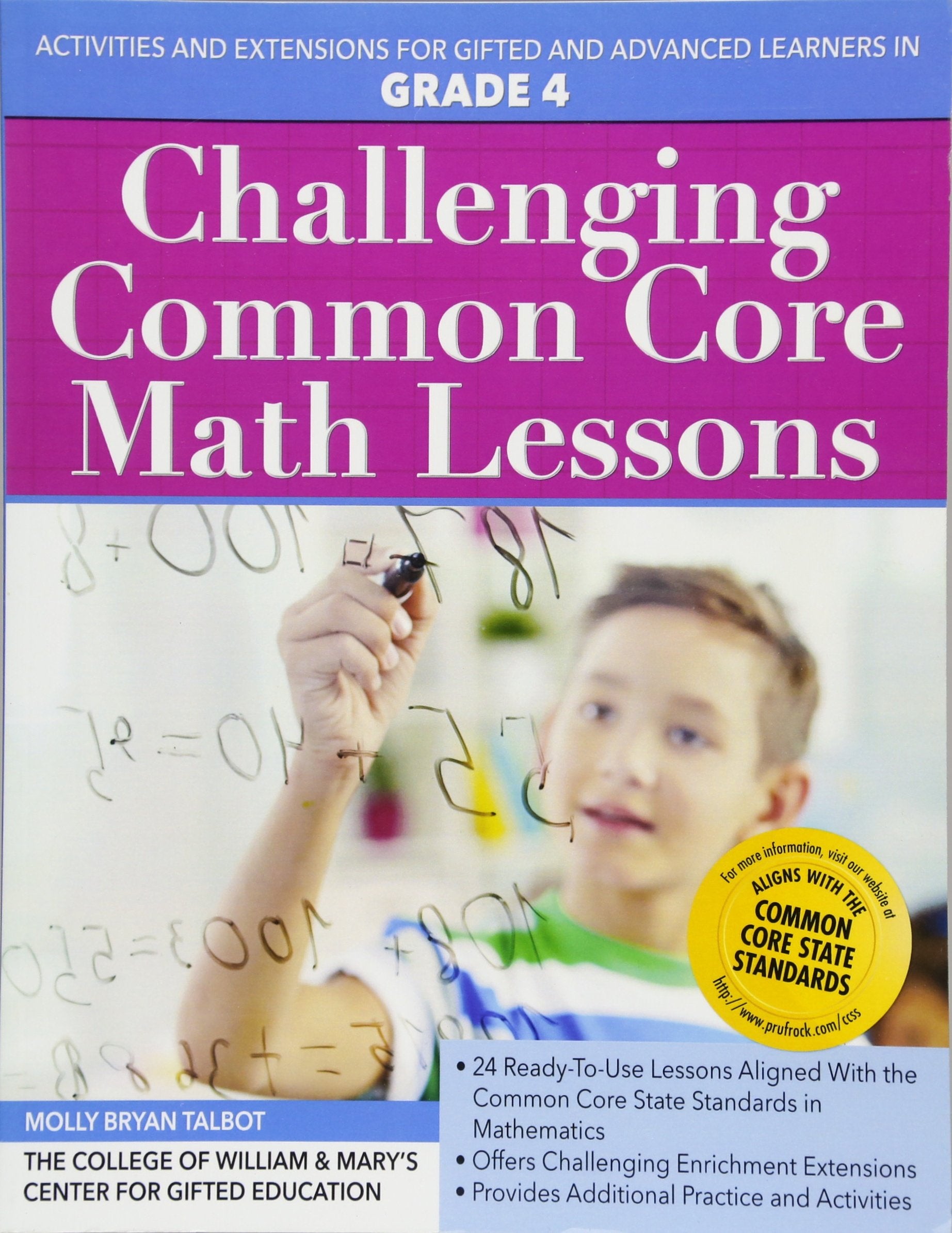 Challenging Common Core Math Lessons (Grade 4): Activities and Extensions for Gifted and Advanced Learners in Grade 4 (Challengi,New