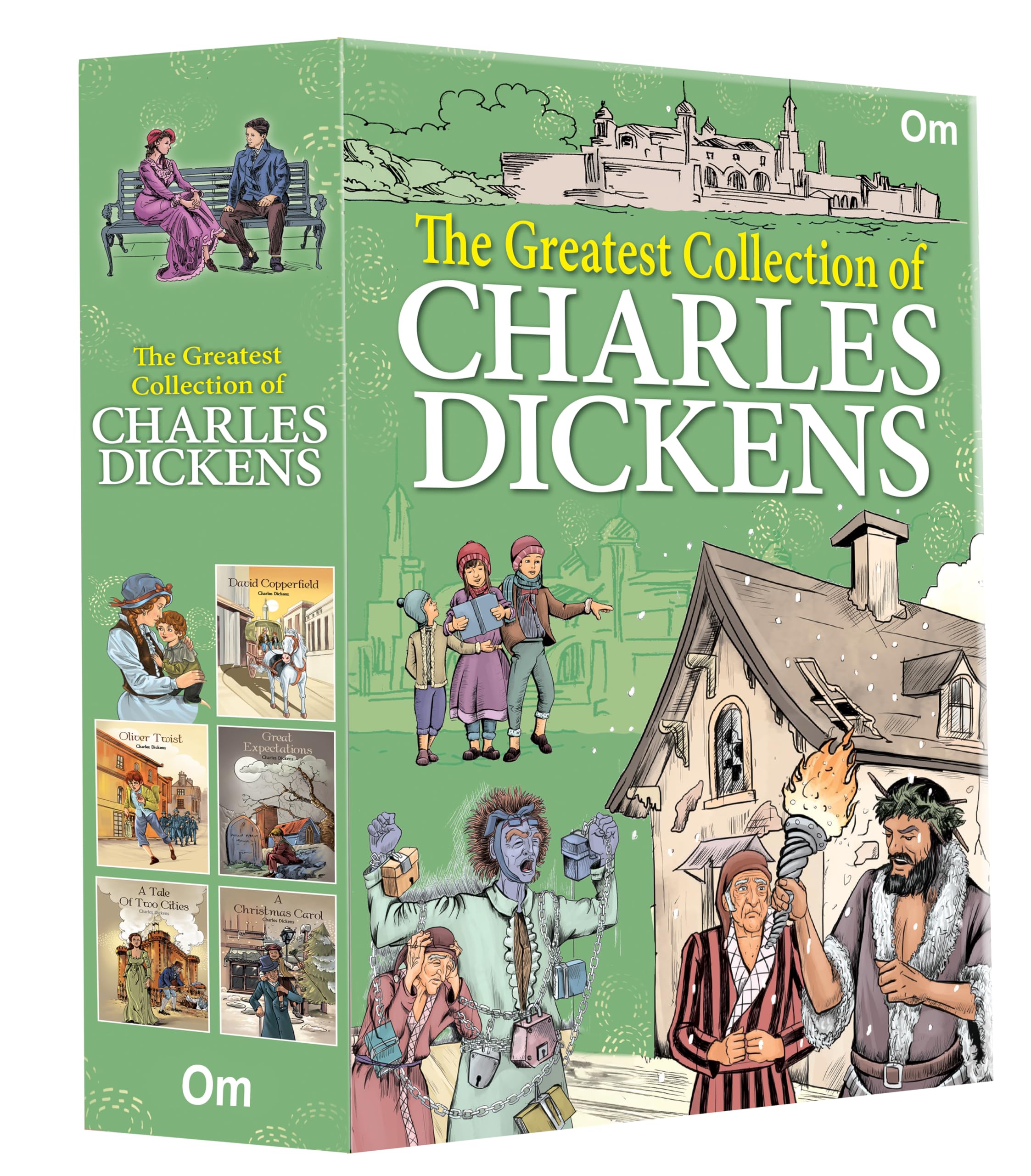 The Greatest Collection Of Charles Dickens - Box Set Of 5 Classics Books | Christmas Carol | Oliver Twist | Great Expectations | David Copperfield | A Tale Of Two Cities