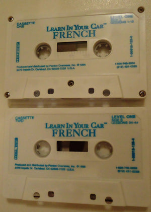 Learn in Your Car: French Level One,Used