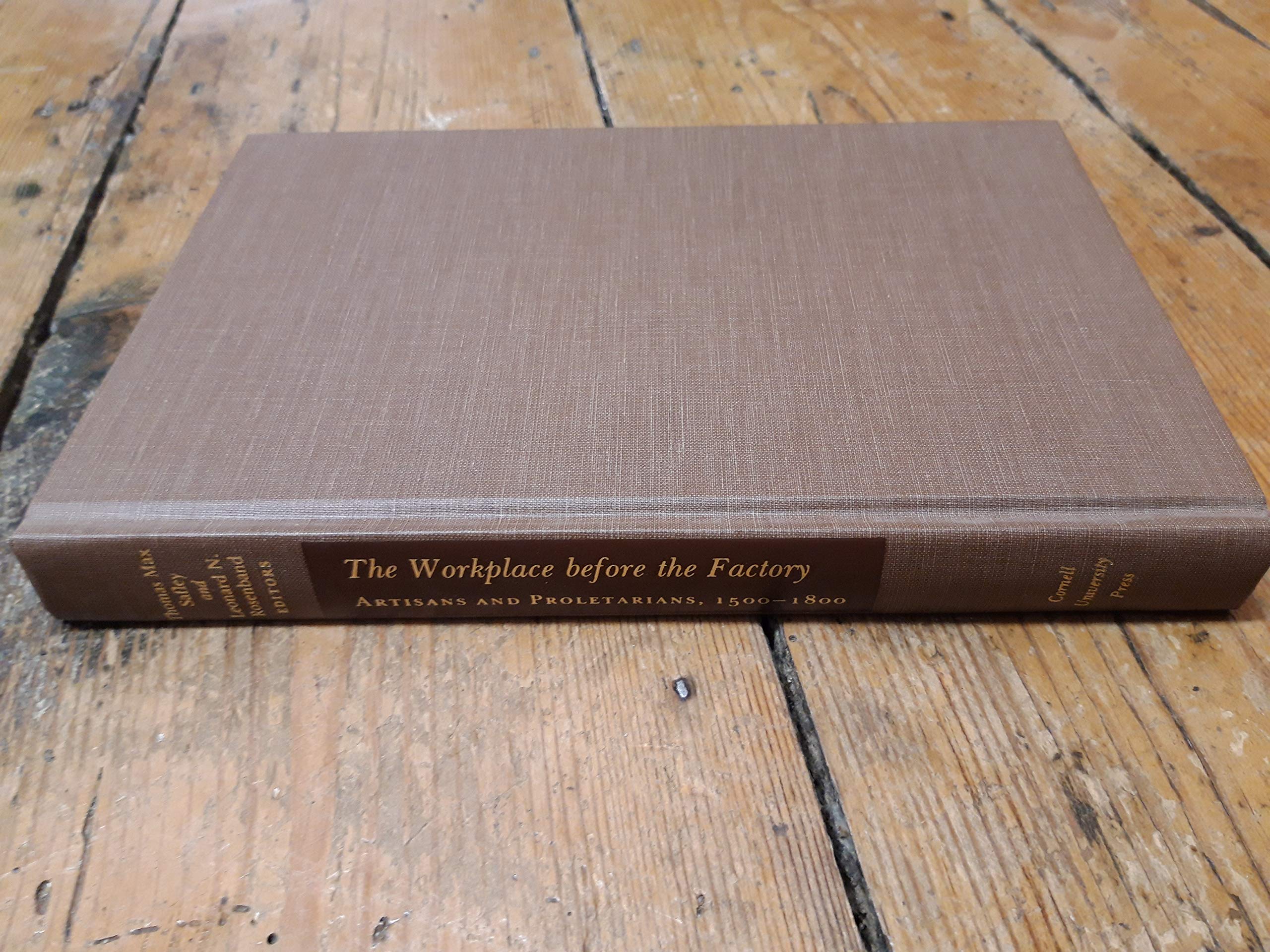 The Workplace Before the Factory: Artisans and Proletarians, 15001800,Used
