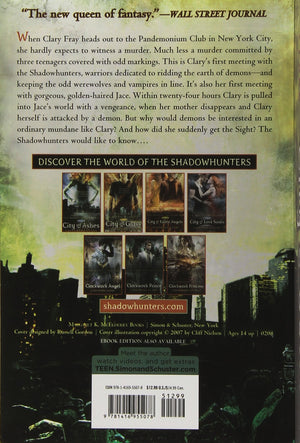 The Mortal Instruments: City of Bones / City of Ashes / City of Glass / City of Fallen Angels,New