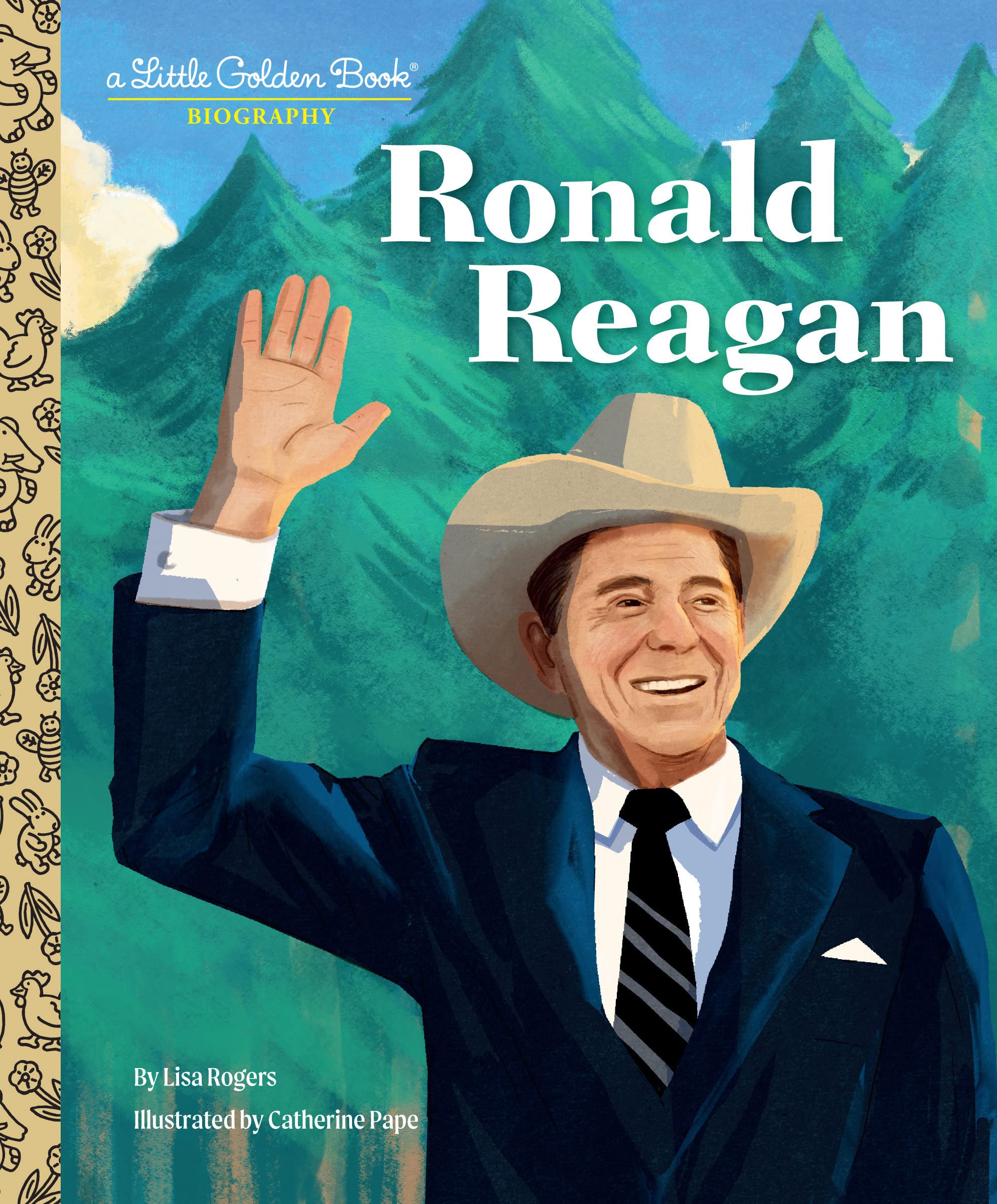 Ronald Reagan: A Little Golden Book Biography,New