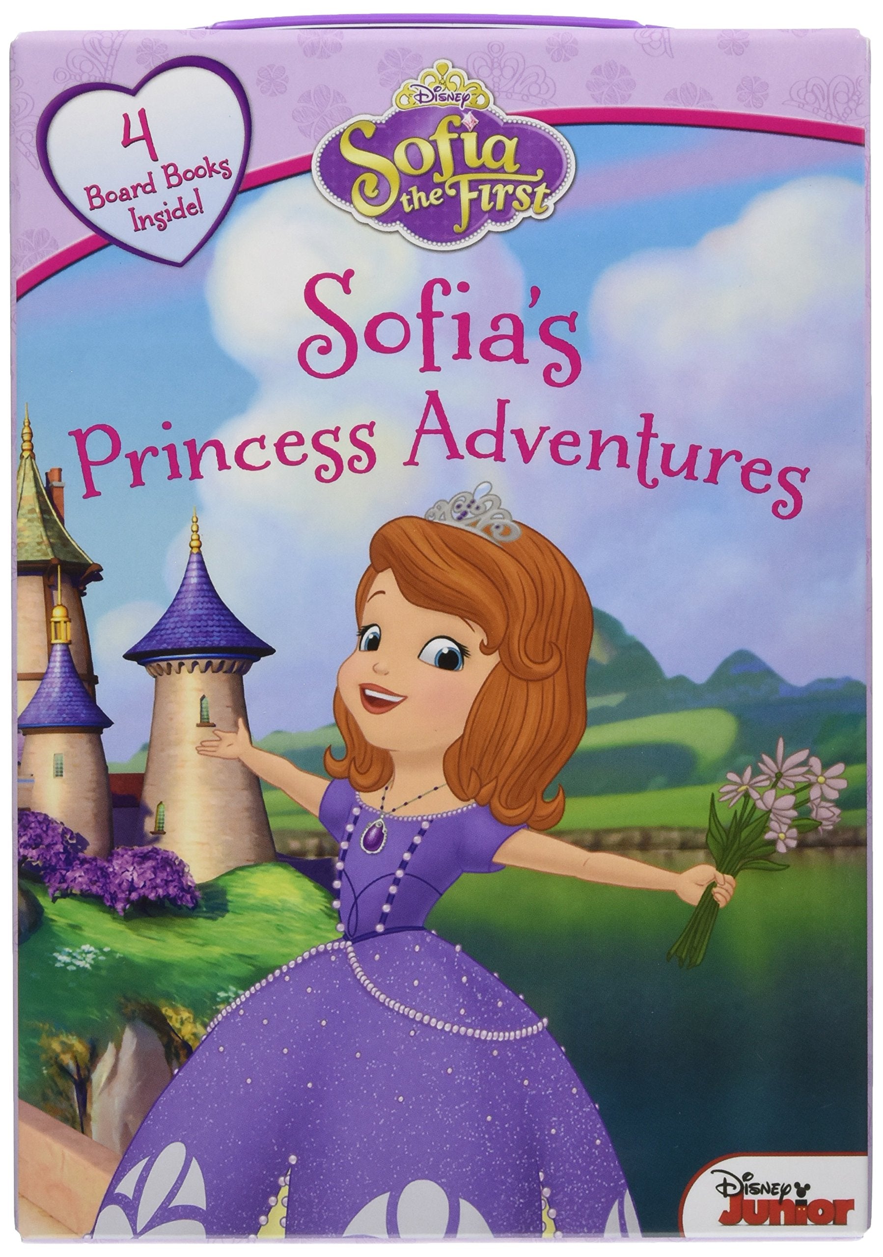 Sofia the First Sofia's Princess Adventures: Board Book Boxed Set,Used