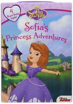 Sofia the First Sofia's Princess Adventures: Board Book Boxed Set,Used